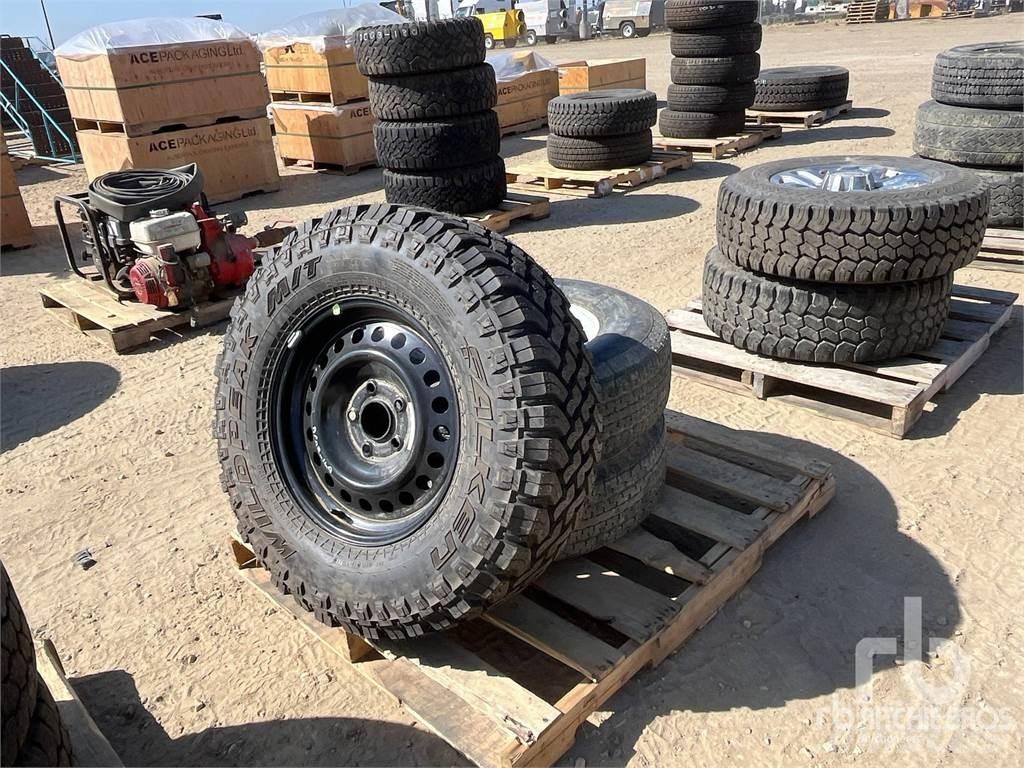  Quantity of (3) Tires, wheels and rims