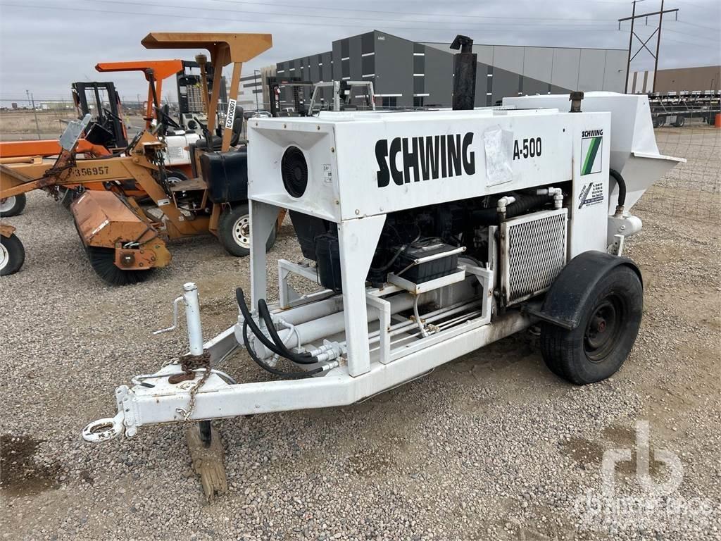 Schwing BPA500 Water Pumps