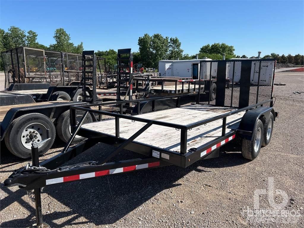  T/C 14 ft T/A Lowboy trailer