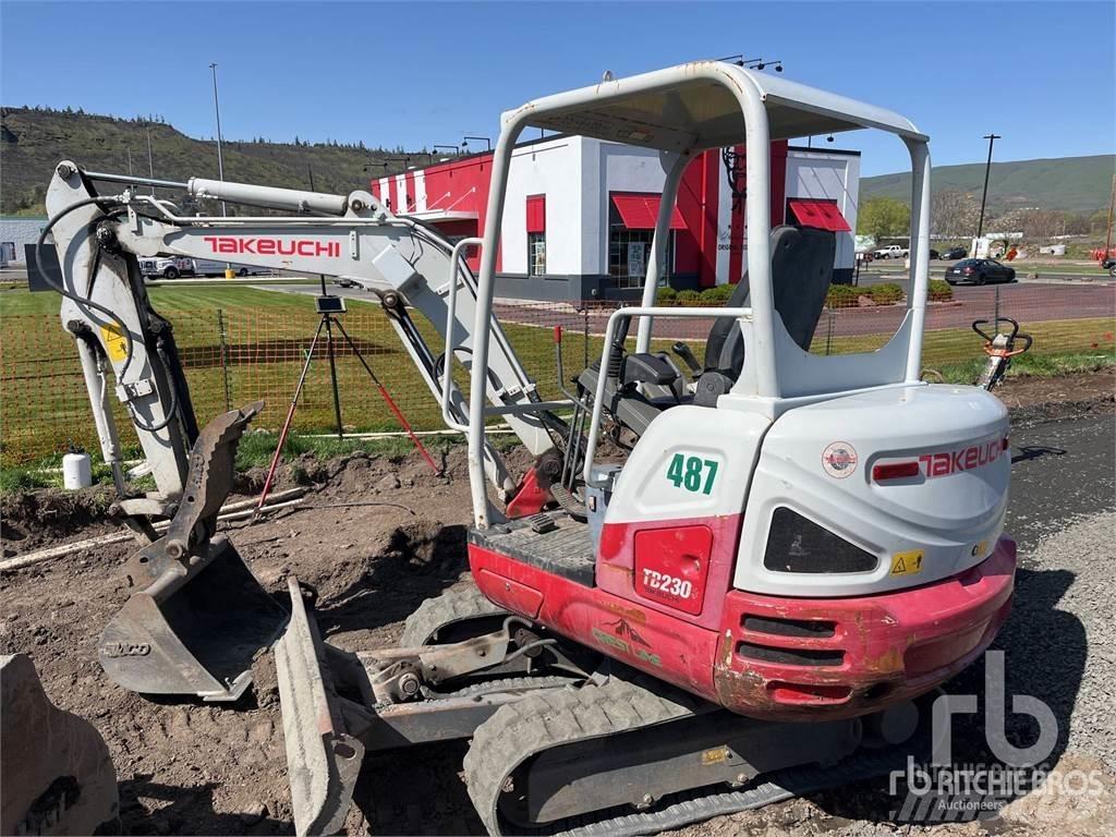 Takeuchi TB230 Mini Excavators <7t (Mini Diggers)