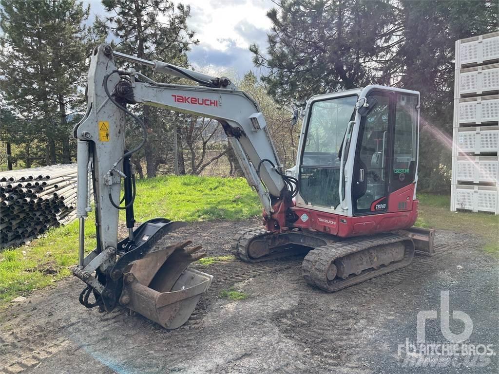Takeuchi TB240 Mini Excavators <7t (Mini Diggers)