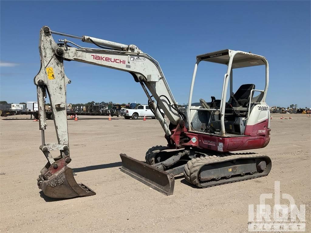 Takeuchi TB240 Mini Excavators <7t (Mini Diggers)