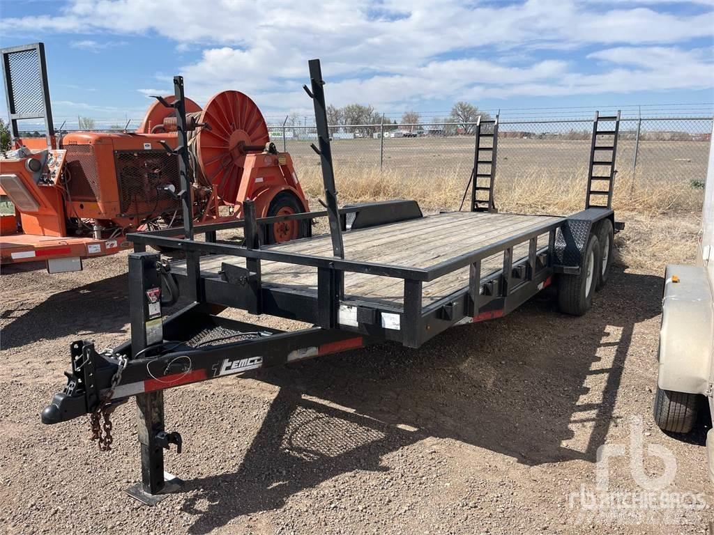  TEMCO 20 ft T/A Lowboy trailer
