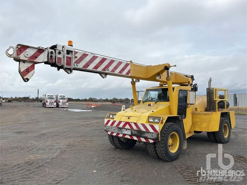 Terex AT15 Mobile and all terrain cranes