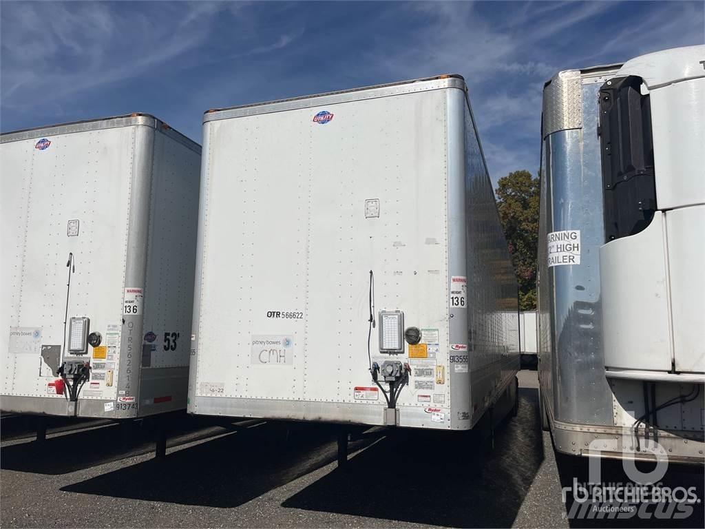 Utility VS2DX Box body semi-trailers