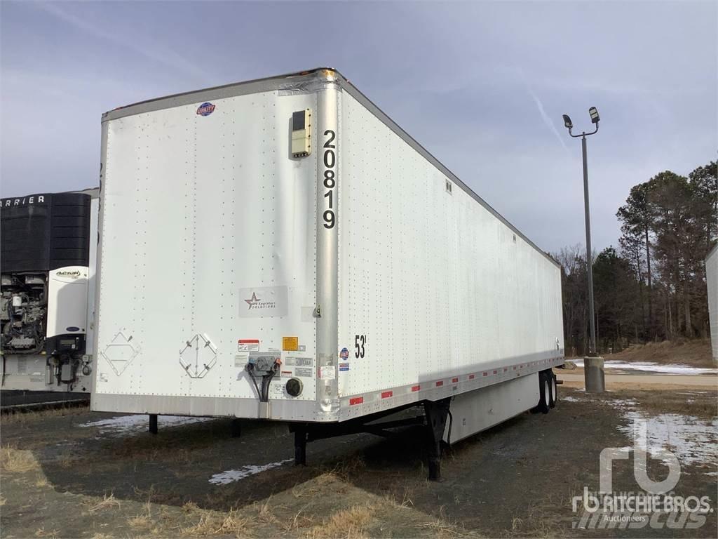Utility VS2DX Box body semi-trailers
