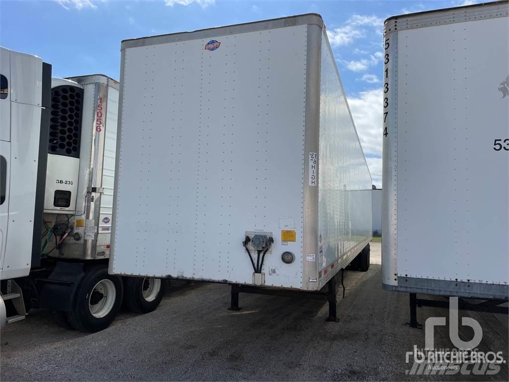Utility VS2DX Box body semi-trailers