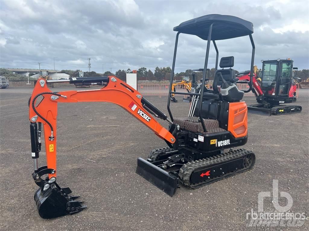 Vicsec VC18F Mini Excavators <7t (Mini Diggers)