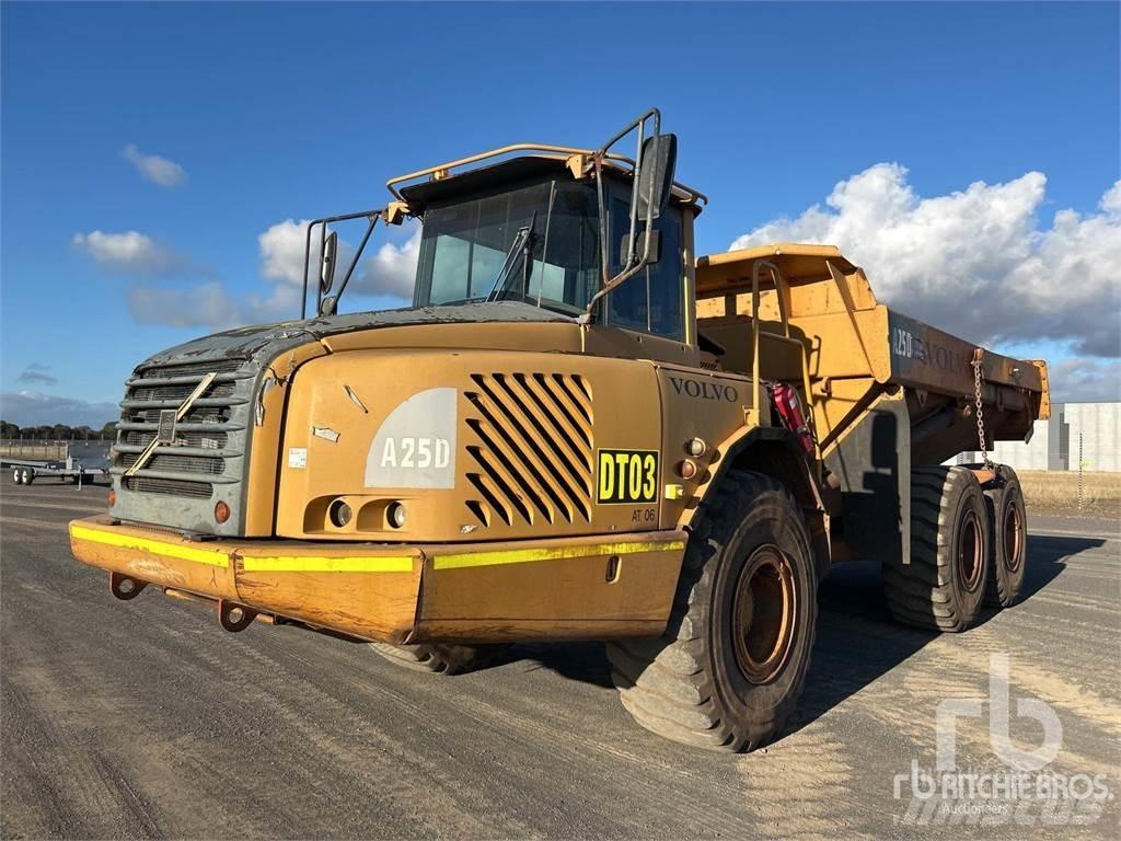 Volvo A25D Articulated Dump Trucks (ADTs)