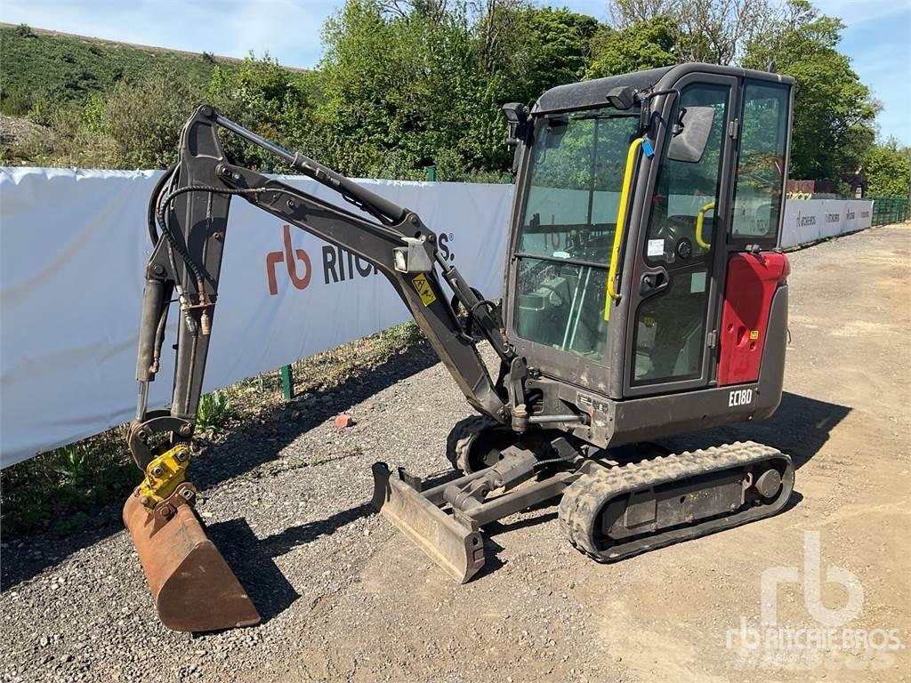 Volvo EC18D Mini Excavators <7t (Mini Diggers)