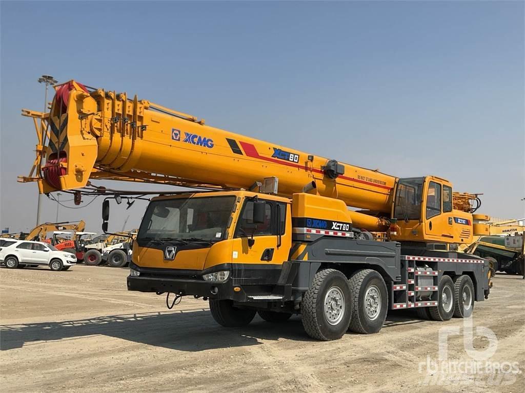 XCMG XCT80 Mobile and all terrain cranes