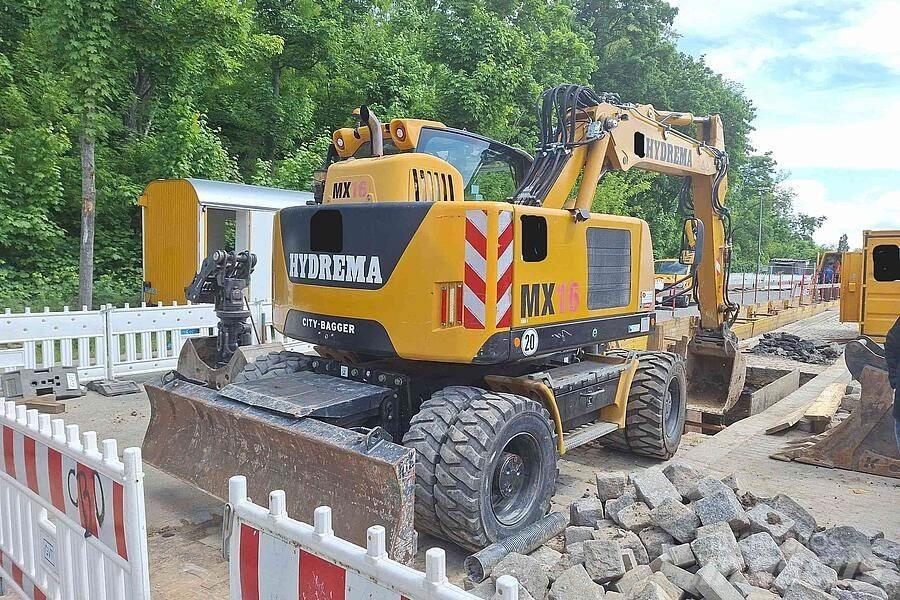 Hydrema MX 15 Wheeled Excavators