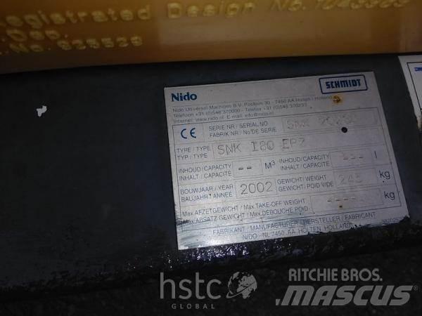 Schmidt NIDO SNK 180 EPZ Snow Blades And Plows
