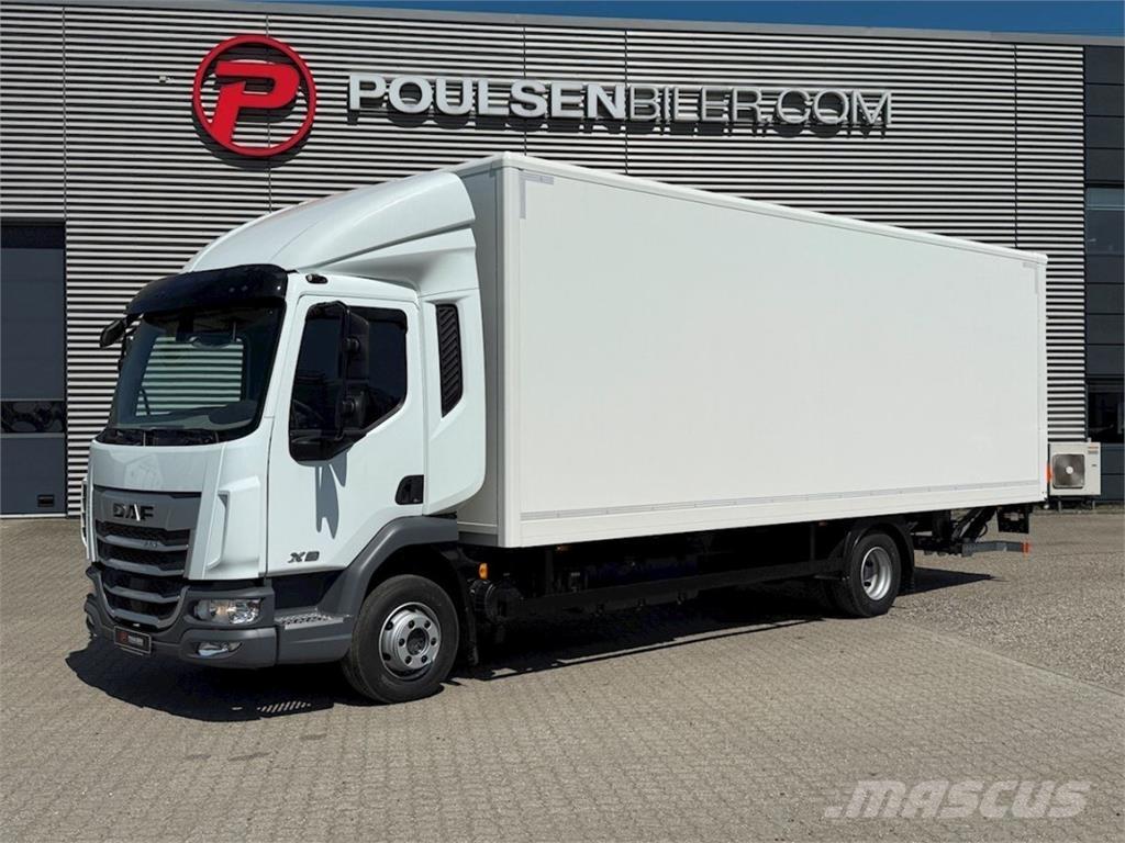 DAF XB230 m. lift Box trucks
