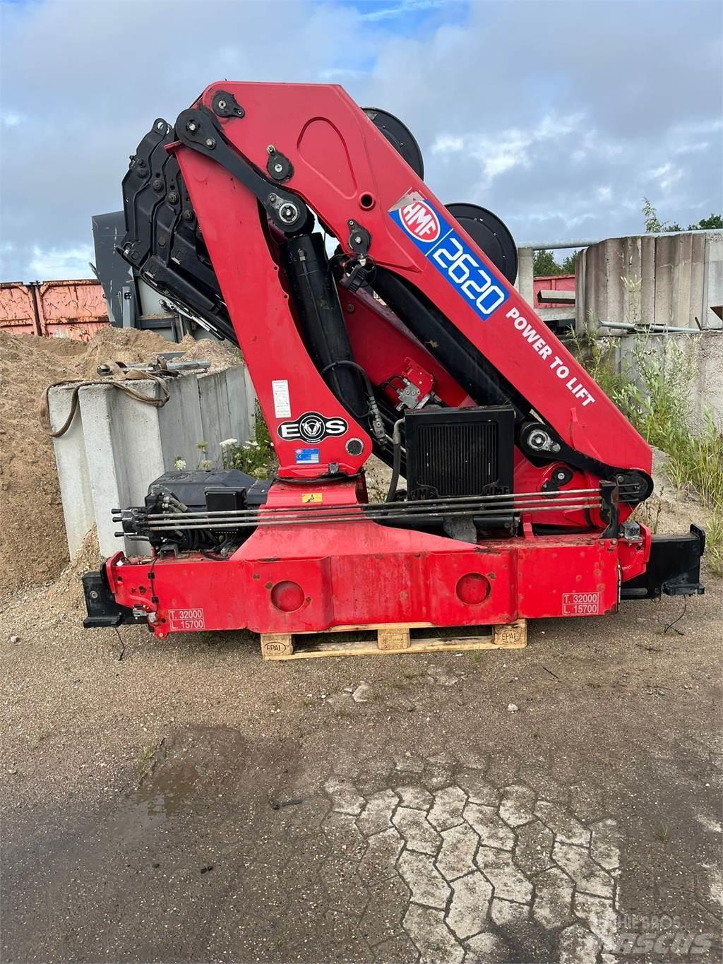 HMF 2620K5 RC Knuckleboom cranes