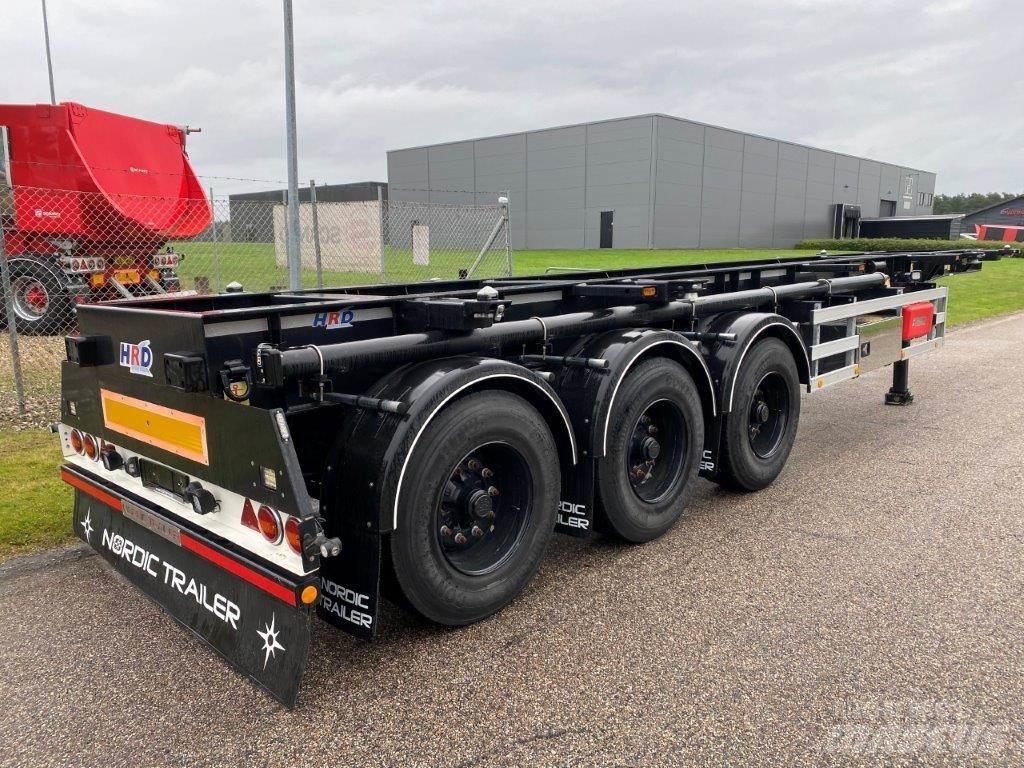 HRD 3-aks 20 + 30 ADR Container trailers
