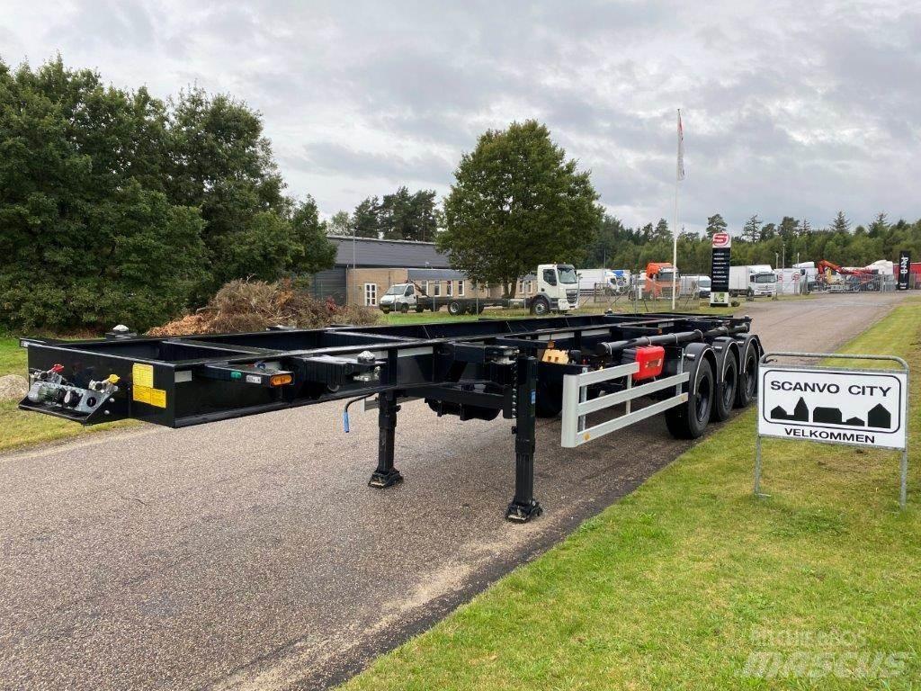 HRD 3-aks 20 + 30 ADR Container trailers
