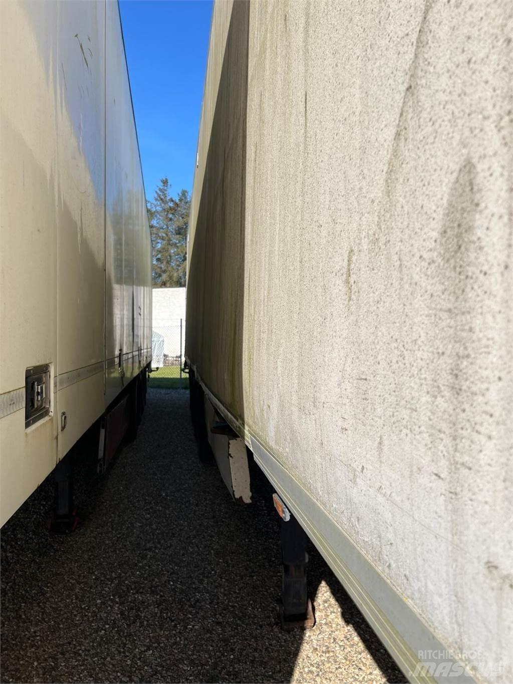 Krone 13,6 mtr boks Box body semi-trailers