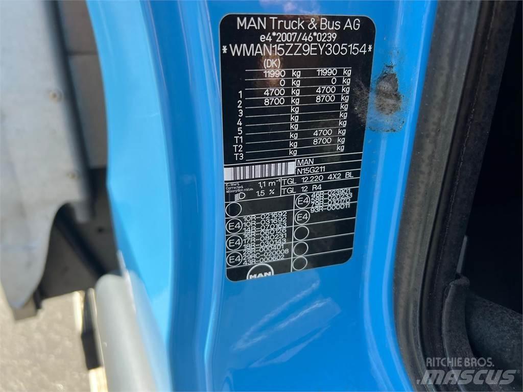 MAN TGL 12-220 BL Curtain Side Trucks