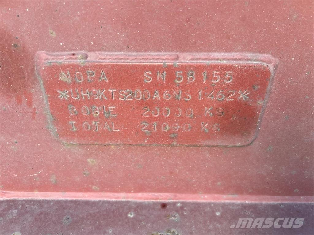 Nopa , KTS, 200 - 6,5 mtr Dump Trailers