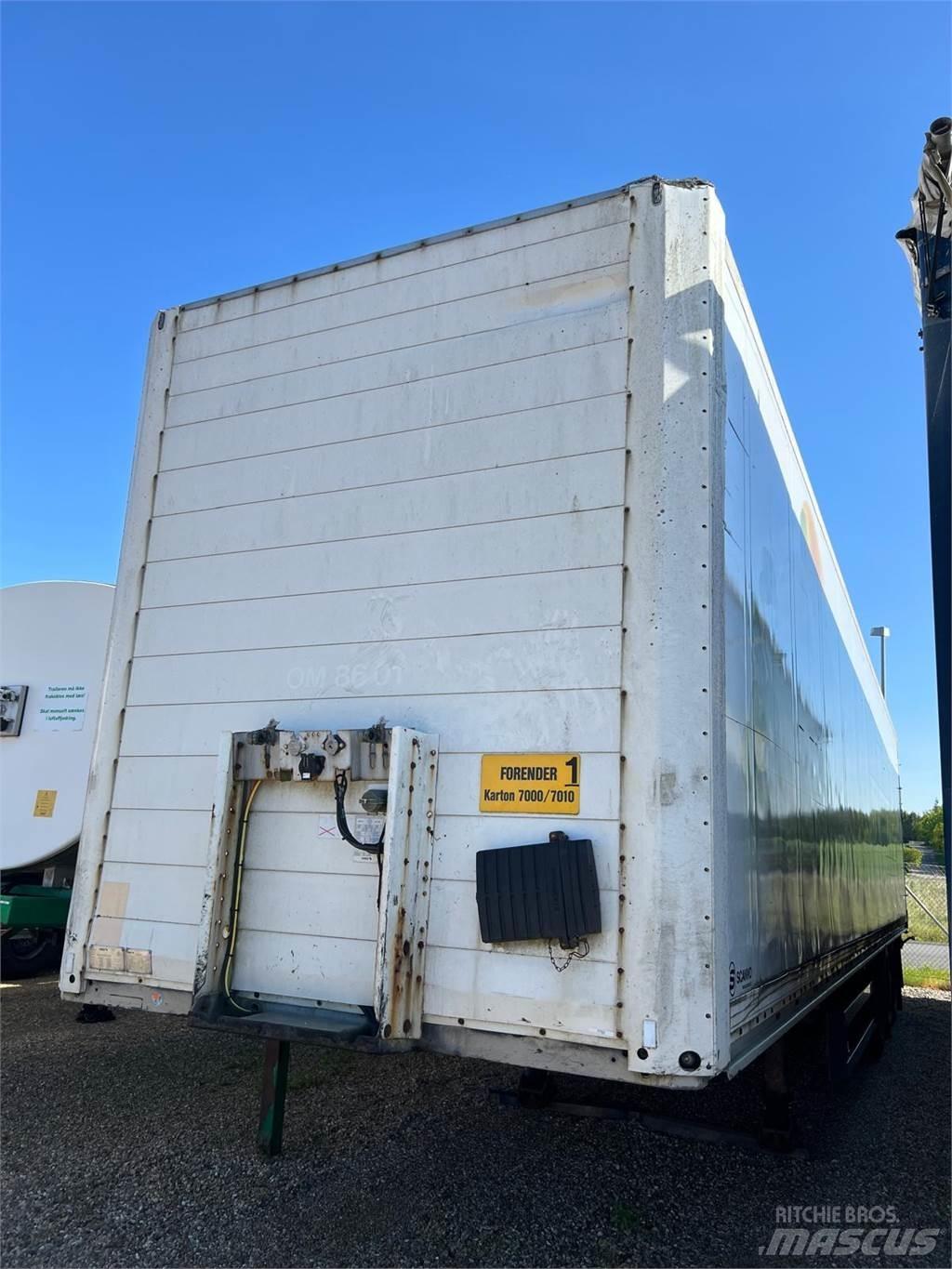 Schmitz 13,6 mtr boks Box body semi-trailers