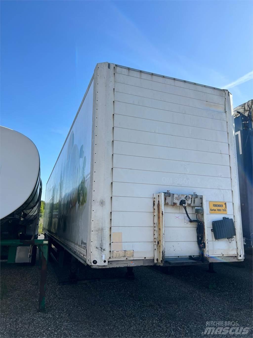 Schmitz 13,6 mtr boks Box body semi-trailers