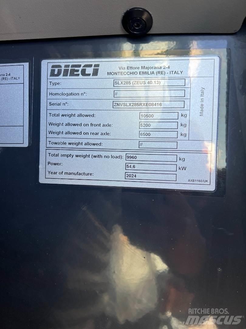 Dieci 40.13 Other Cranes and Lifting Machines