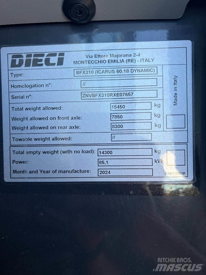 Dieci 60.18 Other Cranes and Lifting Machines