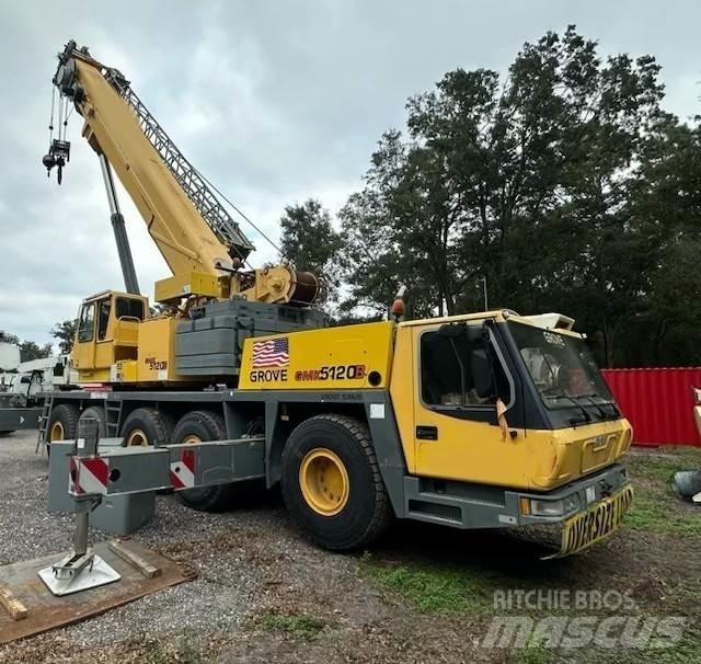 Grove 5120B Mobile and all terrain cranes