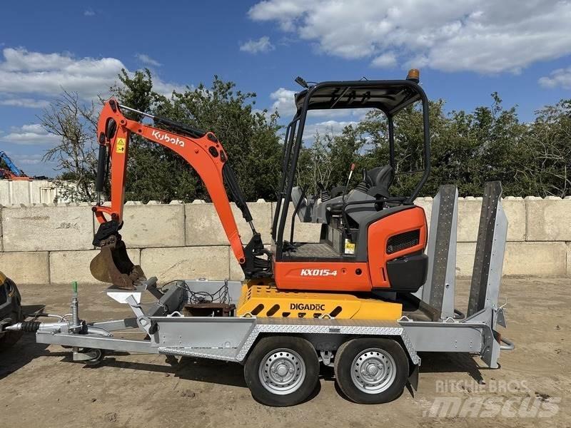 Kubota KX015-4 Mini Excavators <7t (Mini Diggers)