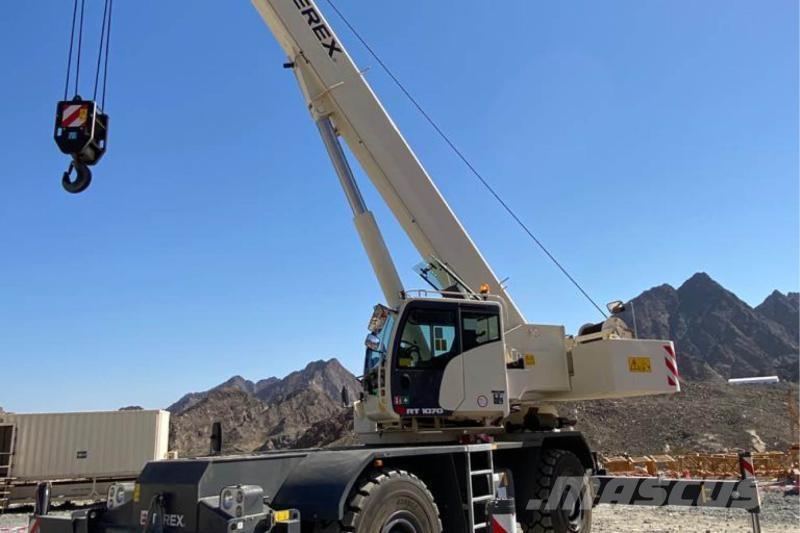 Terex RT 1070 Mobile and all terrain cranes