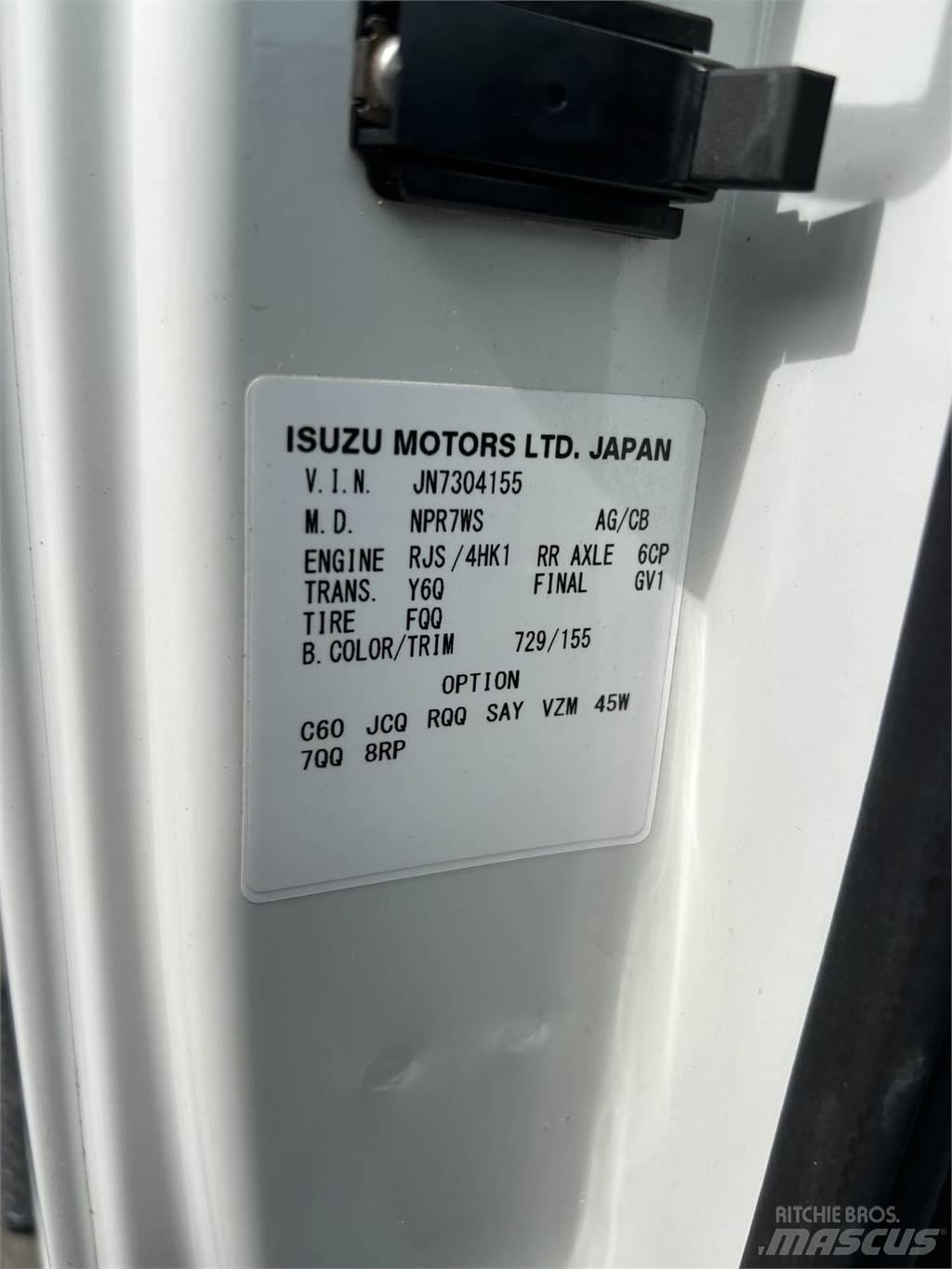 Isuzu NRR DC Box trucks