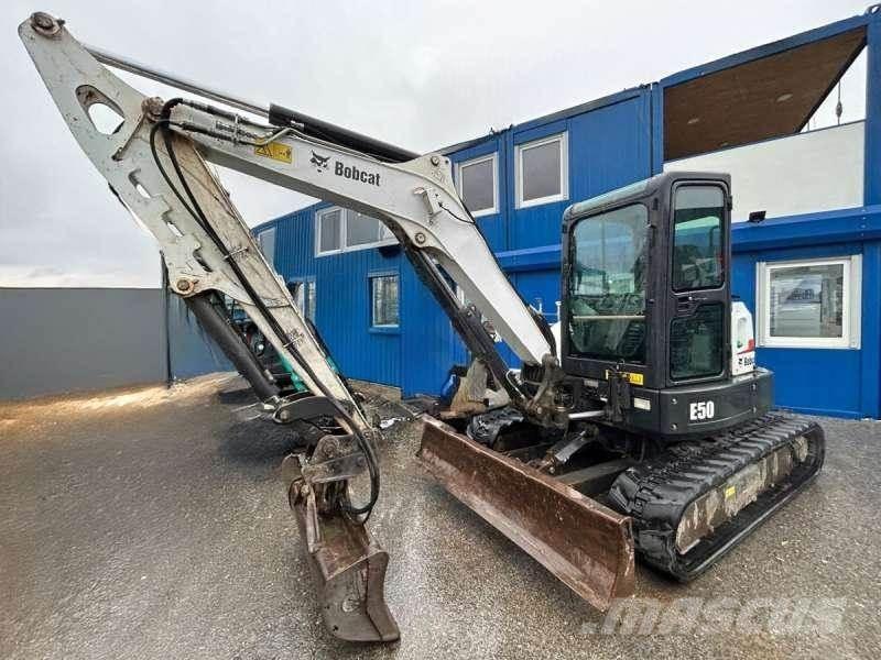 Bobcat E50 Mini Excavators <7t (Mini Diggers)