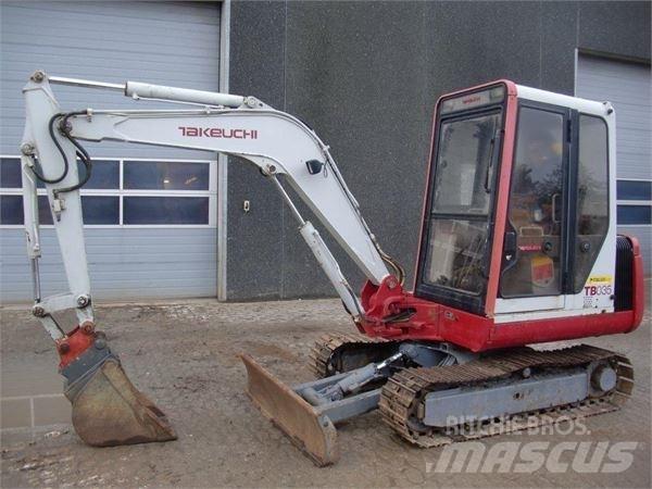 Takeuchi TB035 Mini Excavators <7t (Mini Diggers)