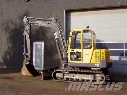 Volvo EC70 Mini Excavators <7t (Mini Diggers)