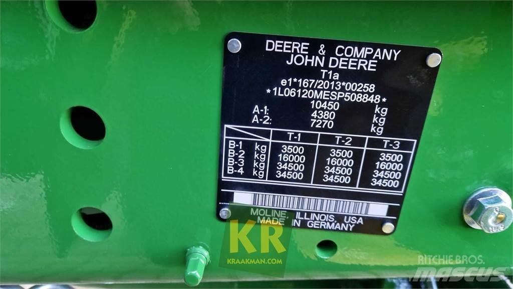 John Deere 6120M Tractors