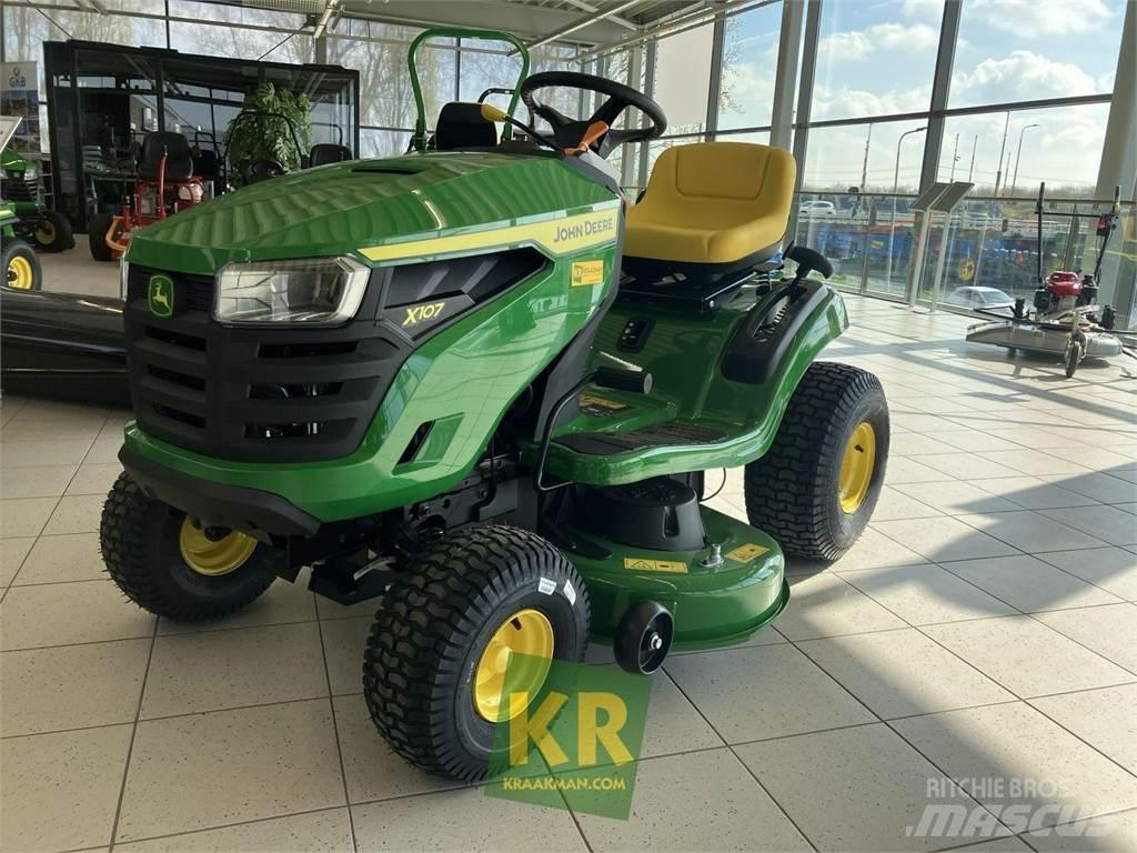 John Deere X107 Riding mowers