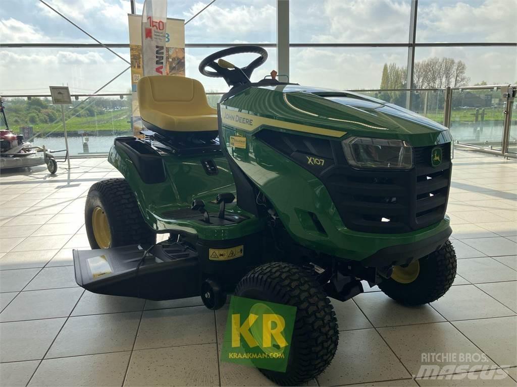 John Deere X107 Riding mowers