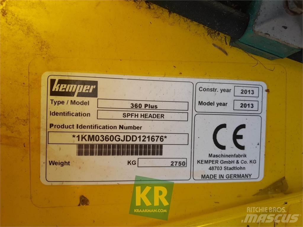 Kemper 360 Plus Harvester Headers