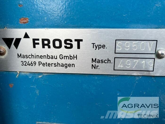 Frost VOLLDREHPFLUG Reversible ploughs