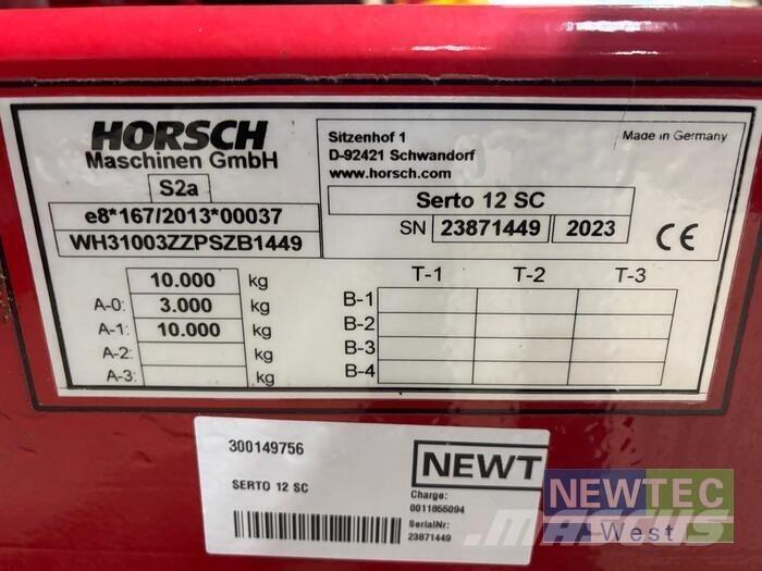 Horsch SERTO 12 SC Farm Drills