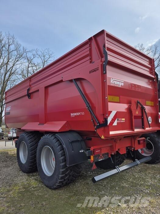 Krampe BIG BODY 750 Tip Trailers
