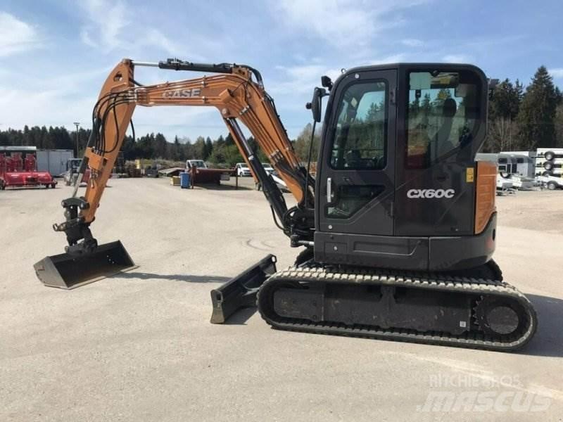 CASE CX60C Mini Excavators <7t (Mini Diggers)