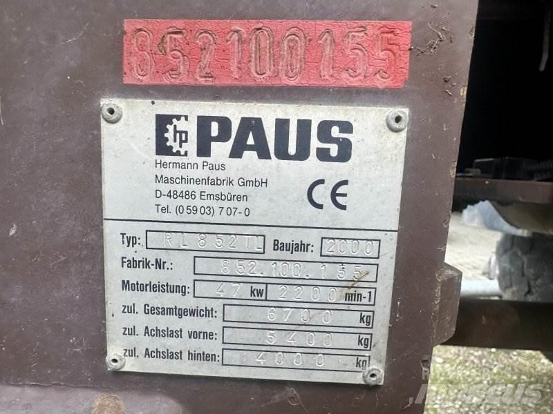 Paus RL 852 TL Telescopic Handlers