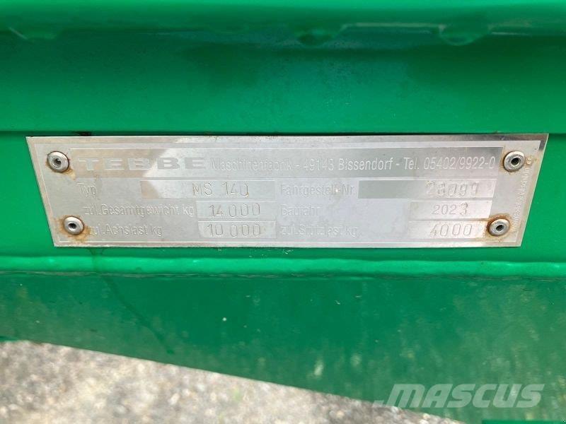 Tebbe MS 140 Manure spreaders