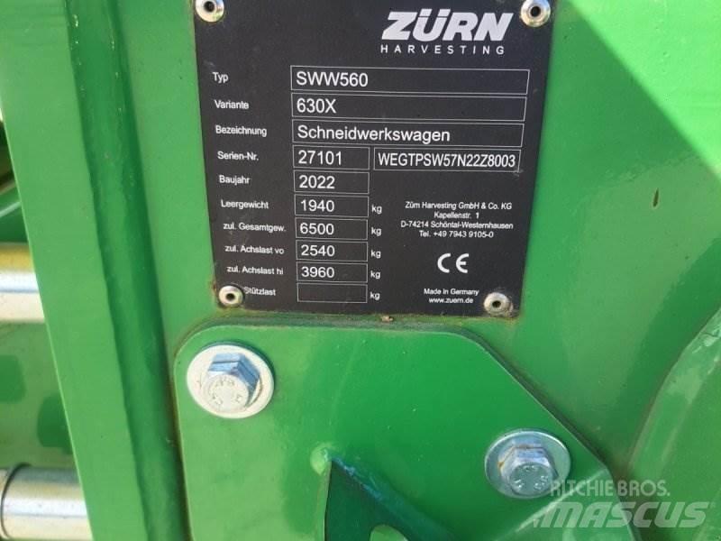 Zürn SWW 560 Harvester Headers