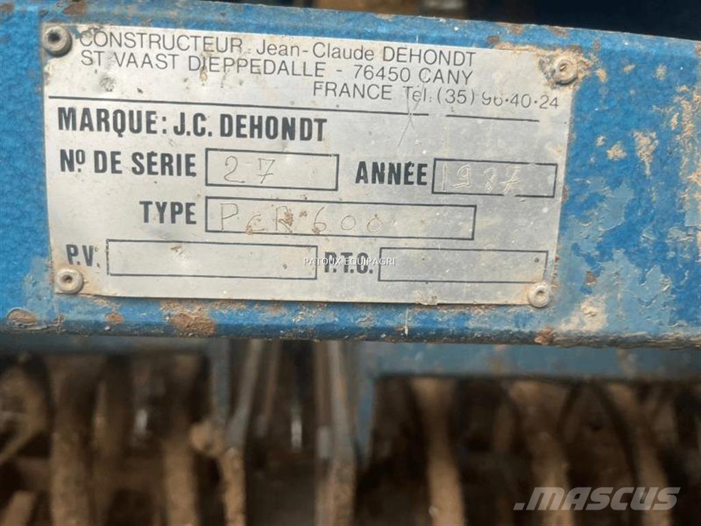  Dehondt PCR600 Cultivators