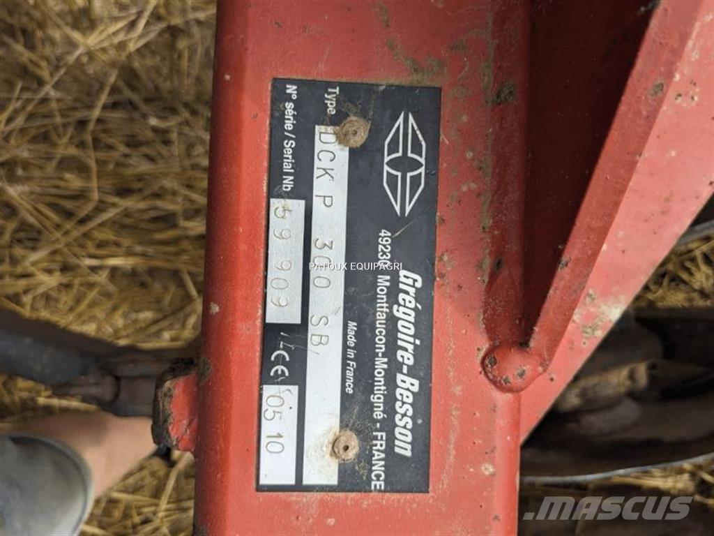 Gregoire DCRP300 Harrows