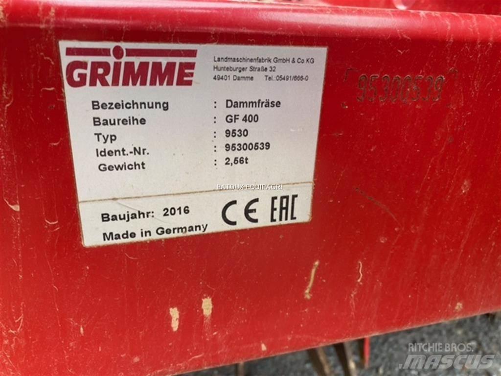 Grimme GF 400 Power Harrows And Rototillers