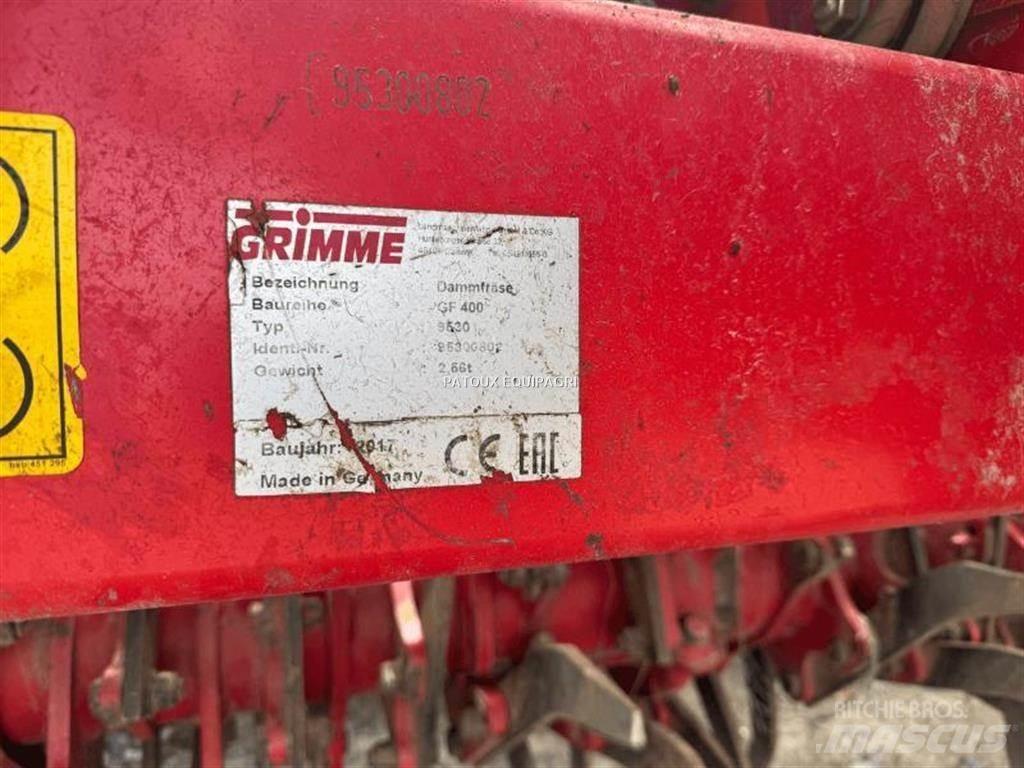 Grimme GF400 Power Harrows And Rototillers